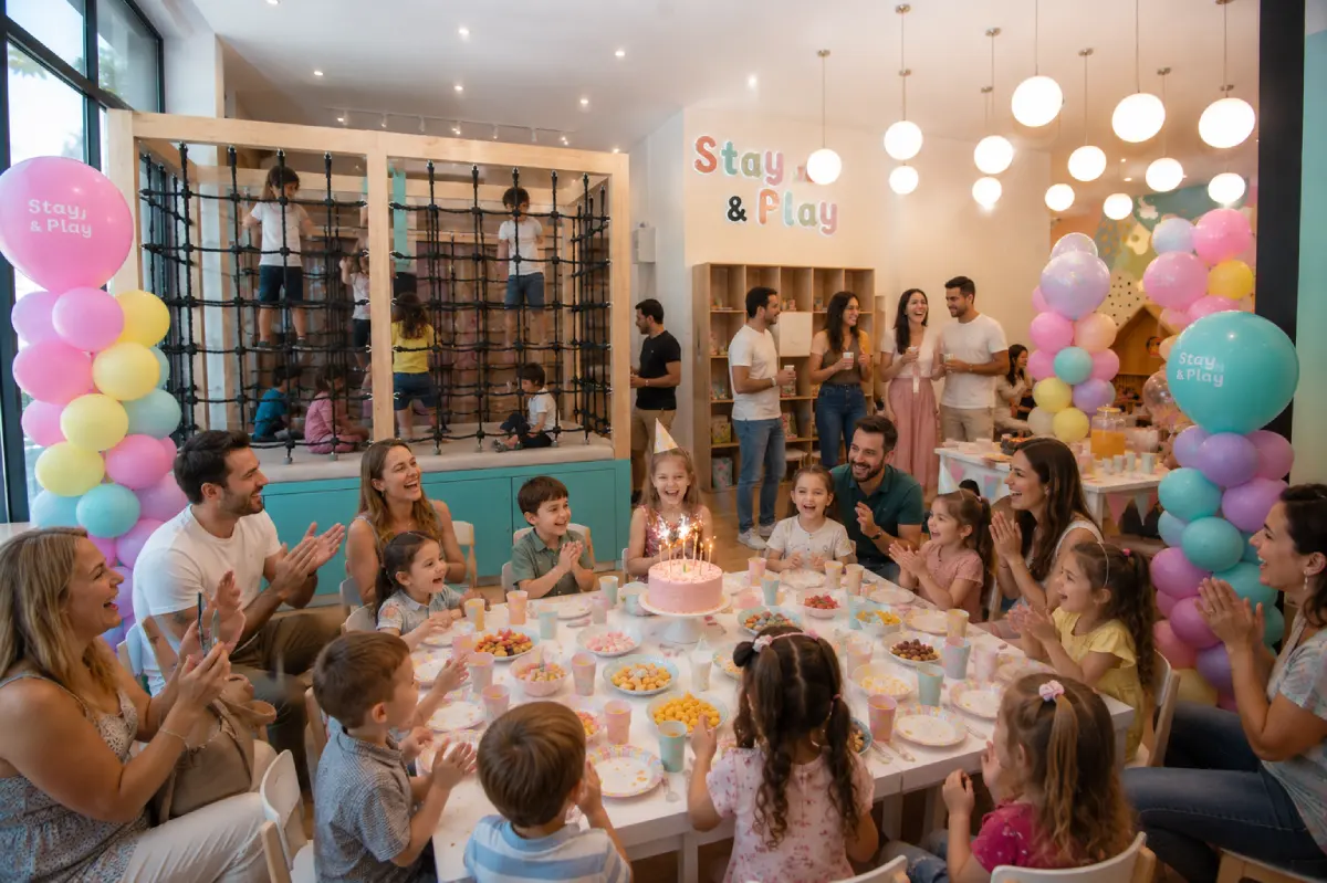 Rođendaonica Novi Sad Stay & Play - dečiji rođendani za decu od 1 do 10 godina